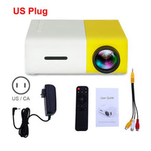 Charger l'image dans la galerie, Salange YG-300 Mini LCD LED Projector YG300 Projector 400-600LM 1080P Video 320x240 Pixel Best Home Proyector