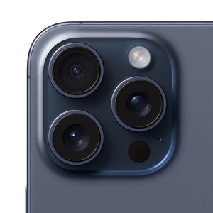 iPhone 15 Pro Max 256 Go - Titane Bleu - Etui + Protection offerte.