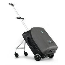 Charger l&#39;image dans la galerie, Enfants Scooter Valise Paresseux Continuez Sur Rouler Bagages Sur Sac De Trolley Pour Bébé Stroll Trunk Dawdler Box Enfant Maleta Valise