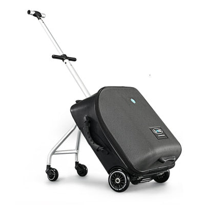 Enfants Scooter Valise Paresseux Continuez Sur Rouler Bagages Sur Sac De Trolley Pour Bébé Stroll Trunk Dawdler Box Enfant Maleta Valise