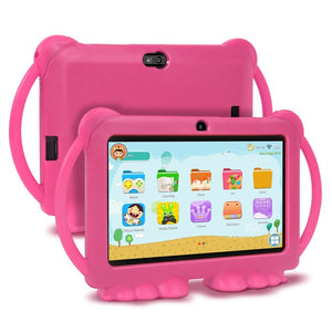 2020 XGODY Children Kids Learning Education Tablet Gift Kids Tablet 7inch HD with Silicone Case USB charge Quad Core 1GB 16GB